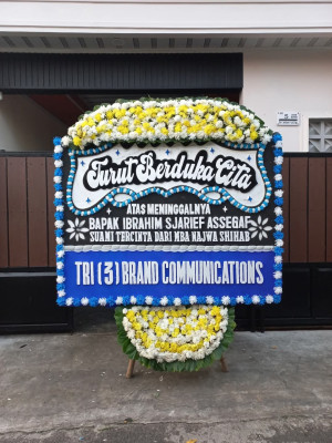 Papan Bunga Duka di 18 Ilir